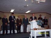 Dedication Service - Men who did the work
